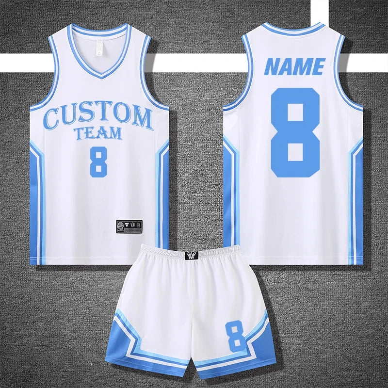 Custom Men's Basketball Jersey Set YW-S011