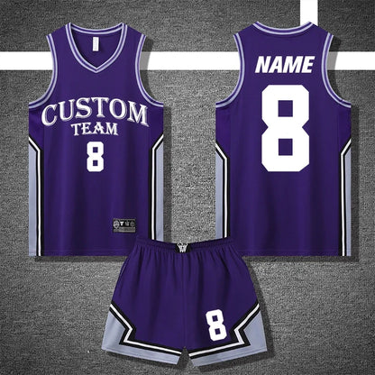 Custom Men's Basketball Jersey Set YW-S011