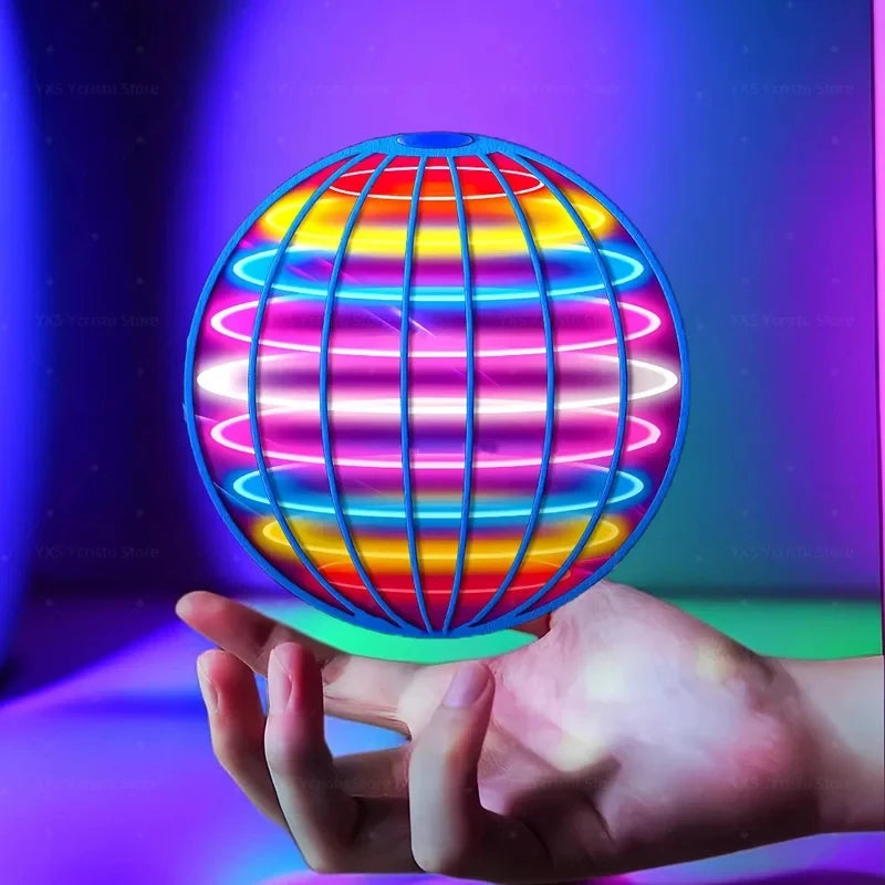 LED UFO Flying Ball – Spinning Floating Magic Orb Toy