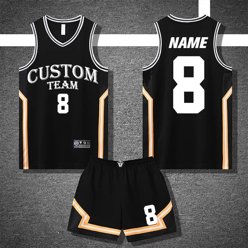 Custom Men's Basketball Jersey Set YW-S011