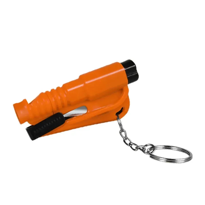 2-in-1 Car Safety Hammer – Window Breaker & Seatbelt Cutter