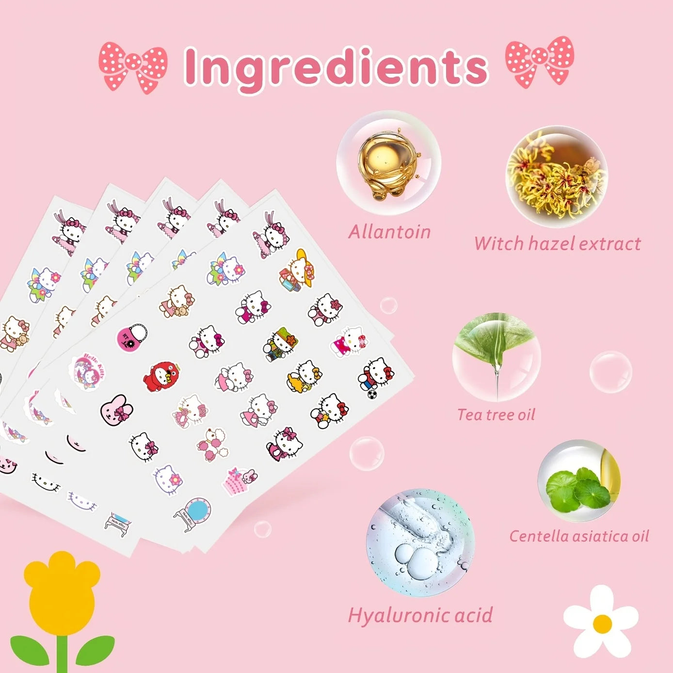 Sanrio Hello Kitty Hydrocolloid Acne Patches – 45/135PCS