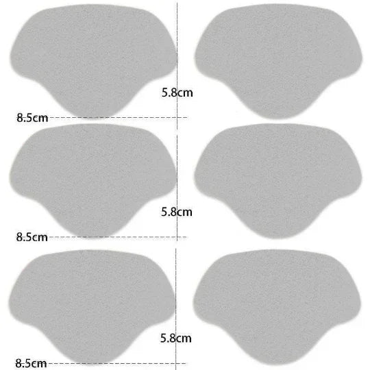 v6PCS Shoe Repair Patches – Self-Adhesive Suede Heel Protectors