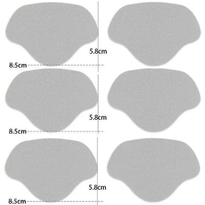v6PCS Shoe Repair Patches – Self-Adhesive Suede Heel Protectors
