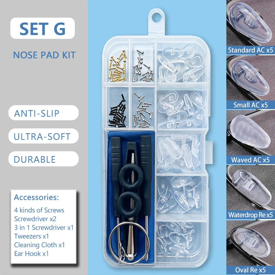 COLOUR_MAX Silicone Nose Pads Kit