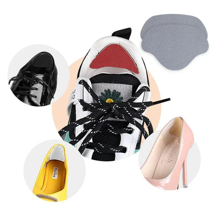 v6PCS Shoe Repair Patches – Self-Adhesive Suede Heel Protectors
