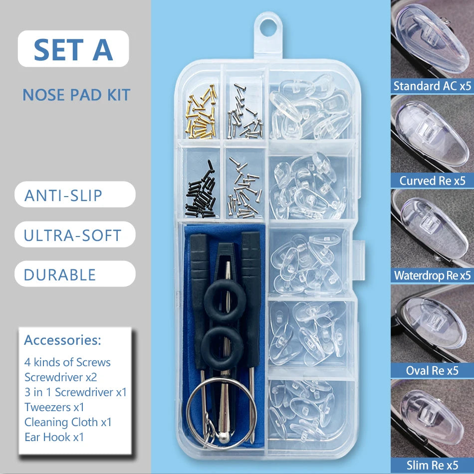 COLOUR_MAX Silicone Nose Pads Kit