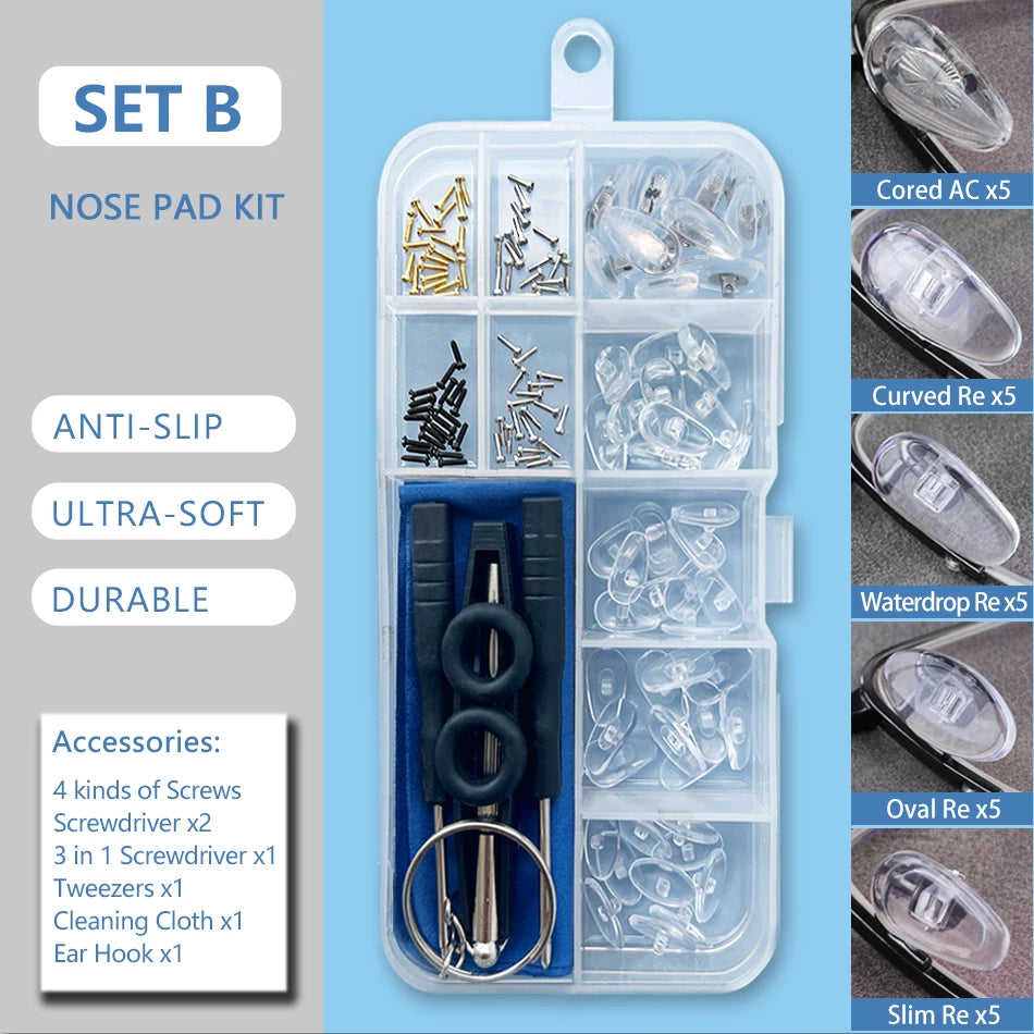 COLOUR_MAX Silicone Nose Pads Kit