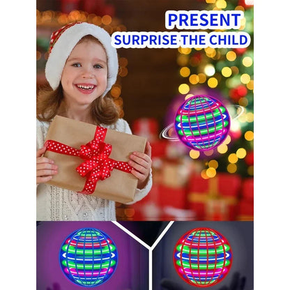 LED UFO Flying Ball – Spinning Floating Magic Orb Toy
