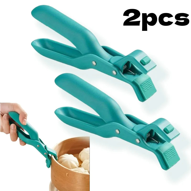 Anti-Scald Kitchen Plate Gripper – Non-Slip Bowl & Dish Holder
