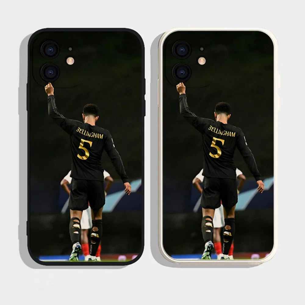 Jude Bellingham Silicone iPhone Case,