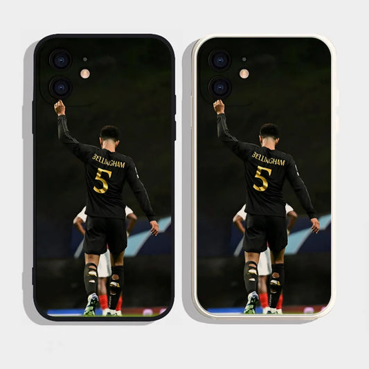 Jude Bellingham Silicone iPhone Case,