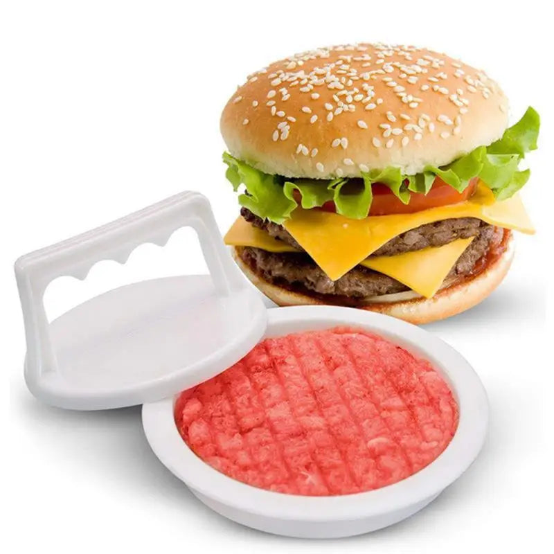 Round Hamburger Press – Burger Patty Maker & Meat Mold