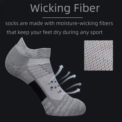 Anti-Slip Sports Socks – Breathable Soccer & Basketball Socks (38–44)