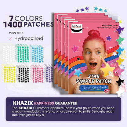 40PCS Star Acne Patches – Ultra-Thin Pimple & Spot Cover