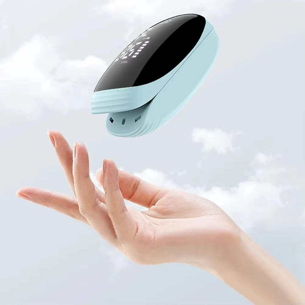 Rechargeable Fingertip Pulse Oximeter – Digital LED Oxygen Monitor