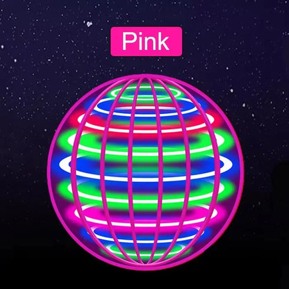 LED UFO Flying Ball – Spinning Floating Magic Orb Toy