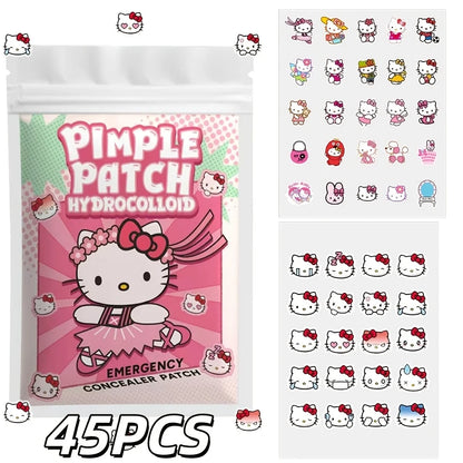 Sanrio Hello Kitty Hydrocolloid Acne Patches – 45/135PCS
