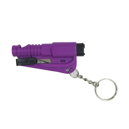 2-in-1 Car Safety Hammer – Window Breaker & Seatbelt Cutter