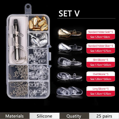 COLOUR_MAX Silicone Nose Pads Kit