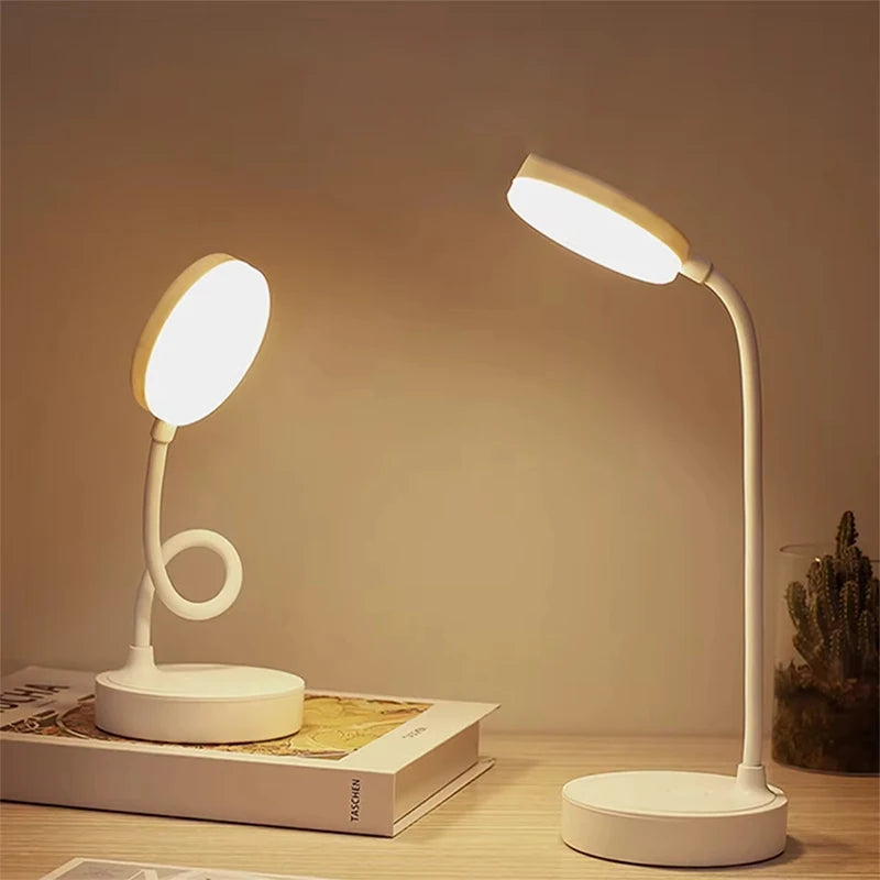 Portable LED Desk Lamp – 3-Mode Dimmable USB Touch Lamp