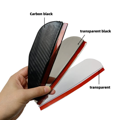 2PCS Car Mirror Rain Visor – Carbon Fiber Anti-Rain Protector