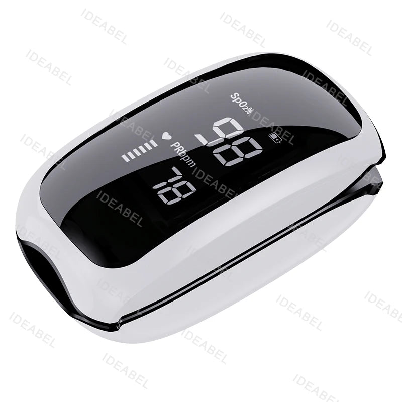 Rechargeable Fingertip Pulse Oximeter – Digital LED Oxygen Monitor