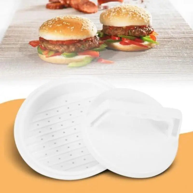 Round Hamburger Press – Burger Patty Maker & Meat Mold