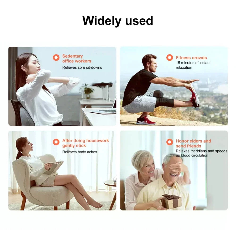 EMS Neck Massager – Portable Muscle Stimulator & Pain Relief