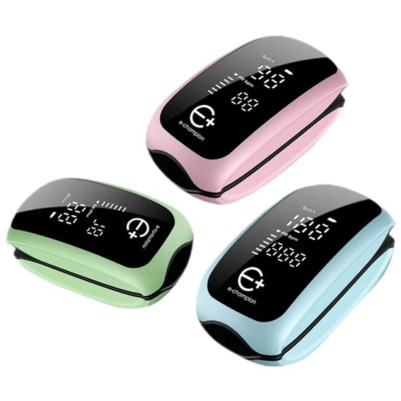 Rechargeable Fingertip Pulse Oximeter – Digital LED Oxygen Monitor