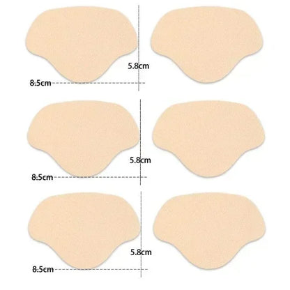 v6PCS Shoe Repair Patches – Self-Adhesive Suede Heel Protectors